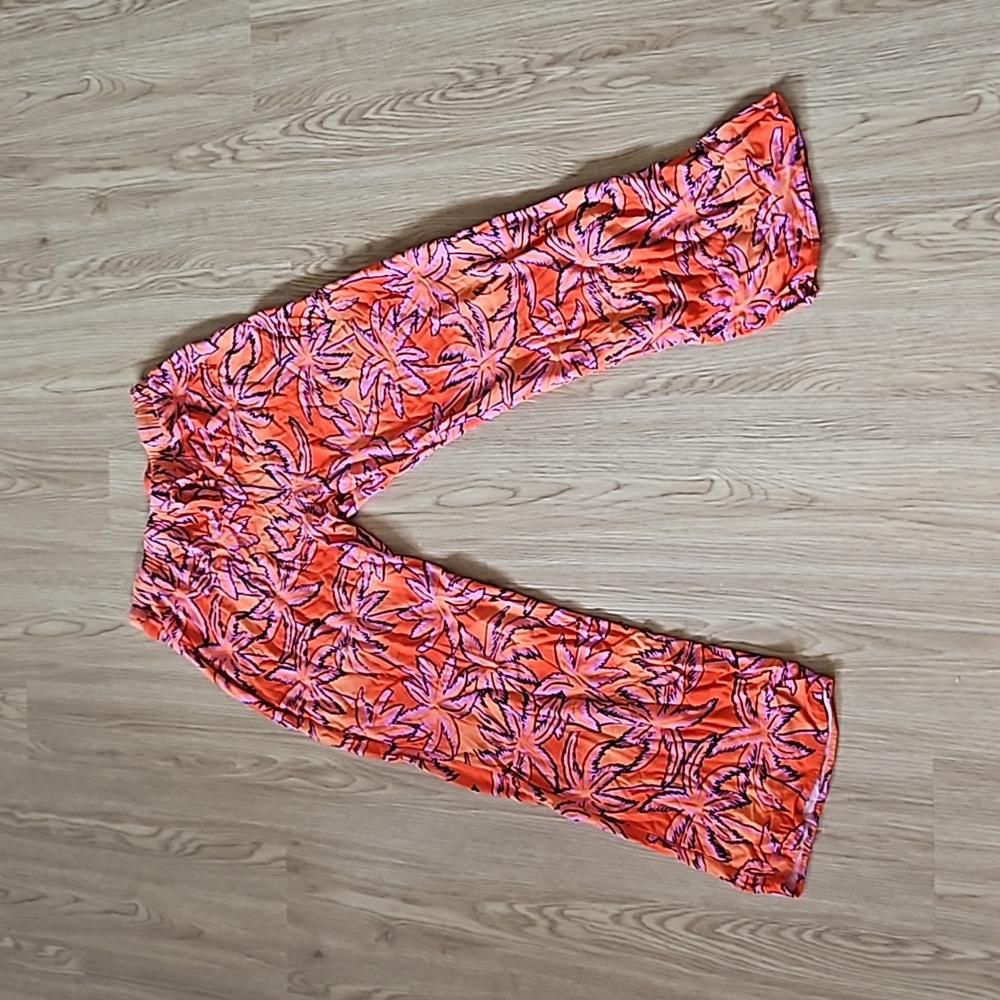 Palm Tree Swimsuit Pants Cover